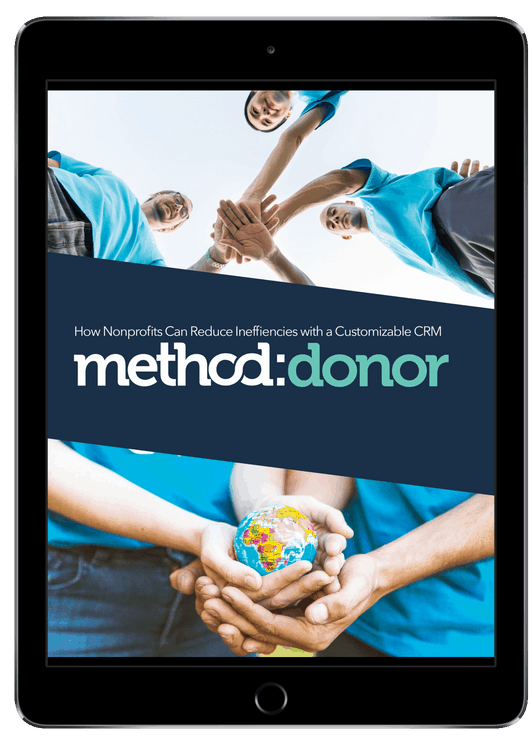 Ipad showing Method Donor ebook 