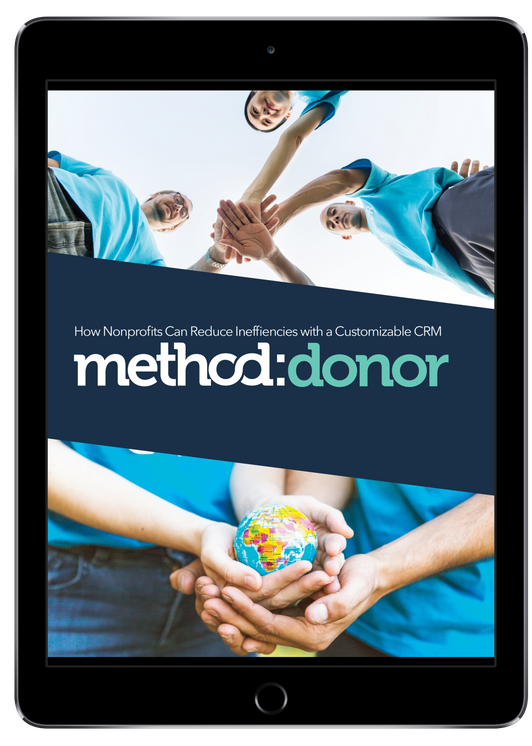Ipad showing Method Donor ebook 