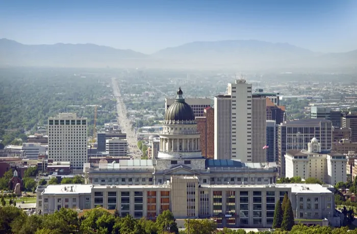 Salt Lake City skyline