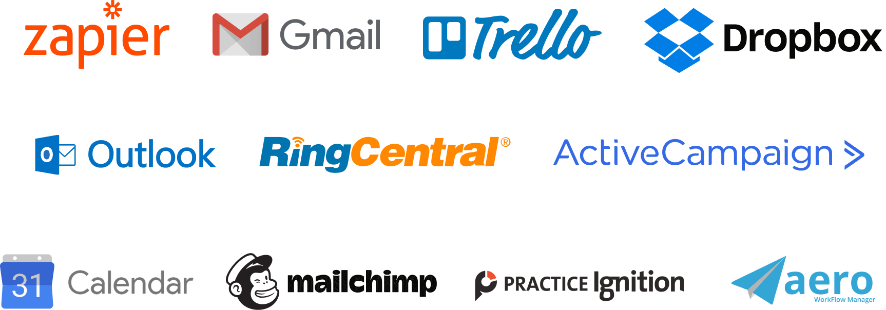 Image of multiple app logos