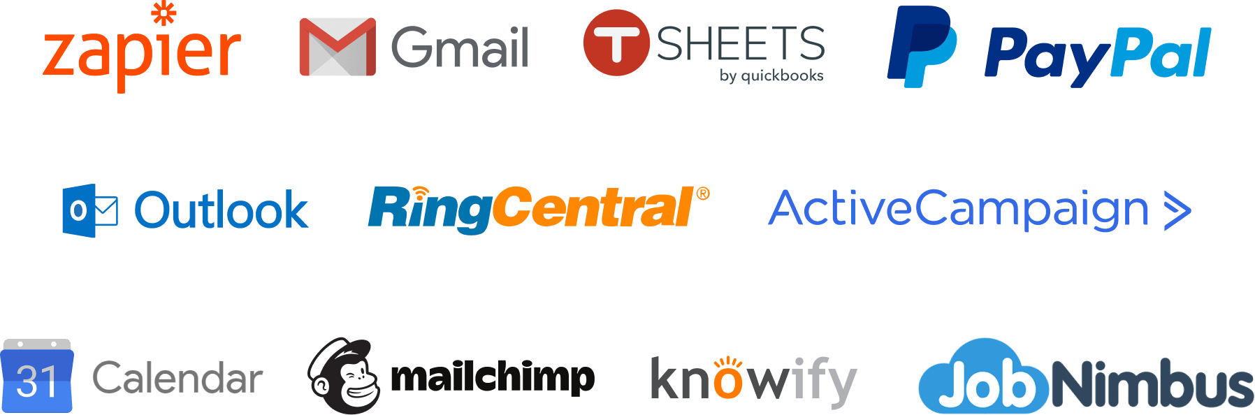 Image of multiple app logos