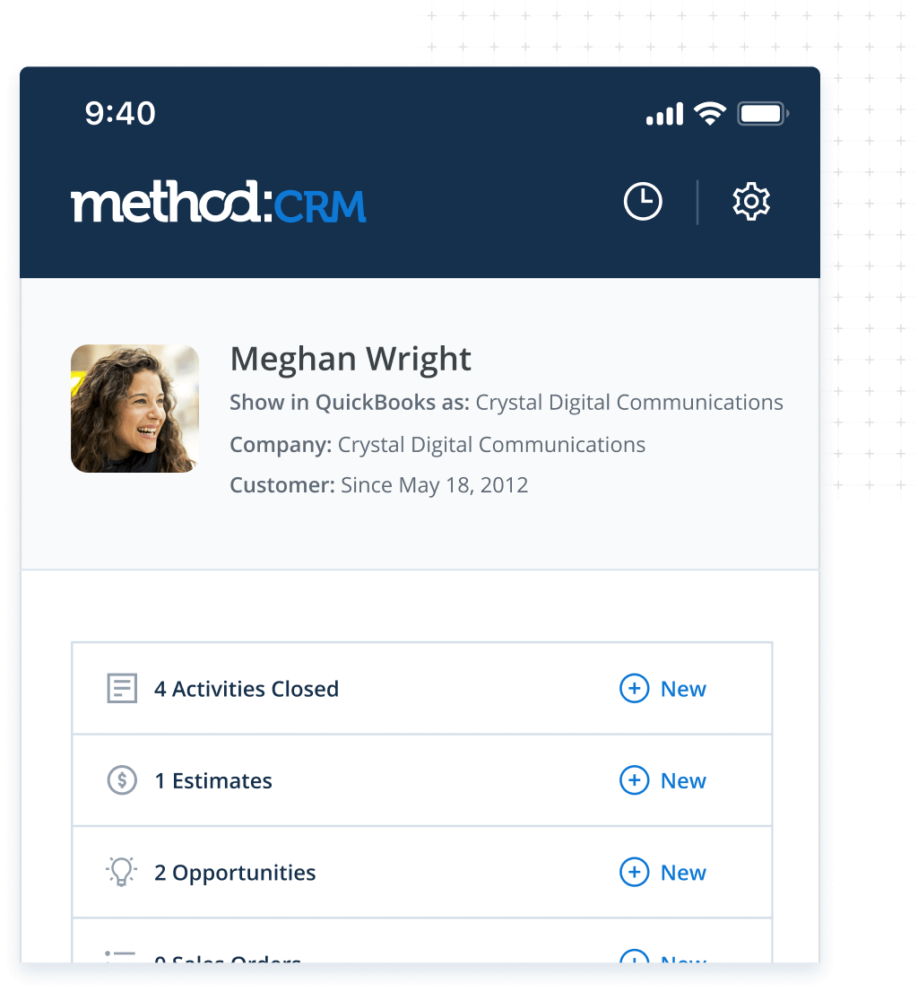 Mobile CRM for manufacturing businesses