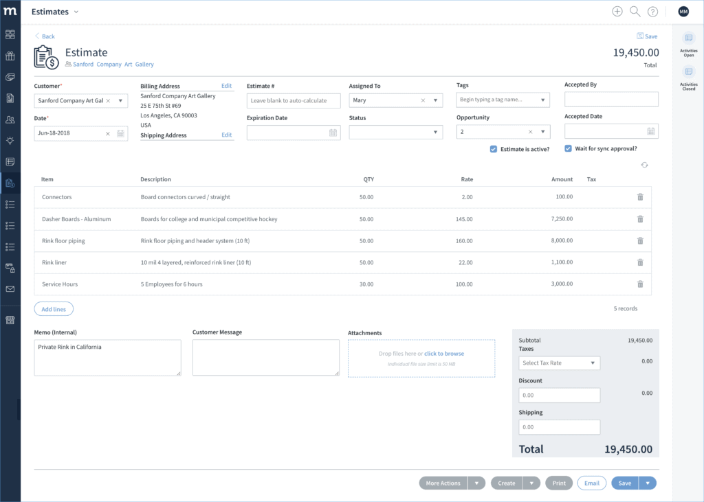 Method CRM updated experience