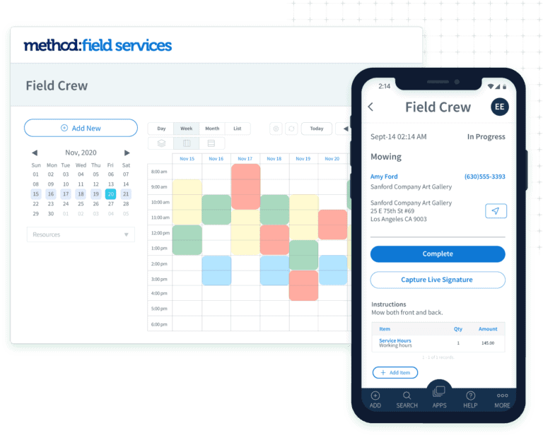 Job scheduling software for QuickBooks users | Method
