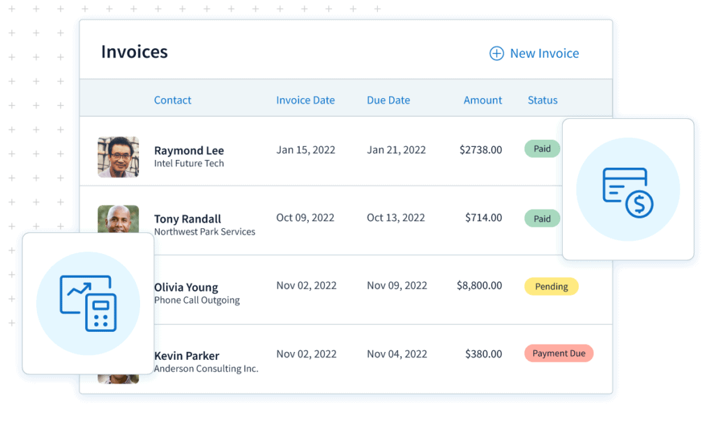 View invoices from Xero in Method CRM