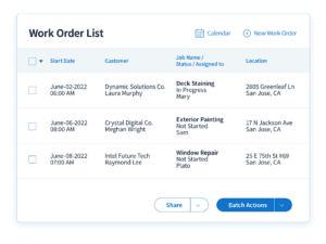Work order software for QuickBooks users — Method