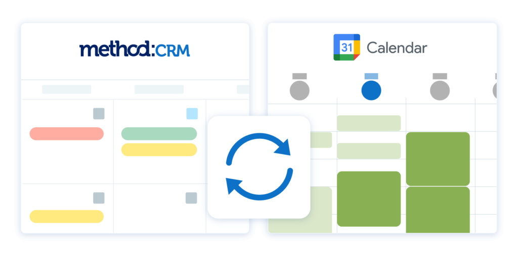 Sync appointments with Method's CRM Google Calendar integration