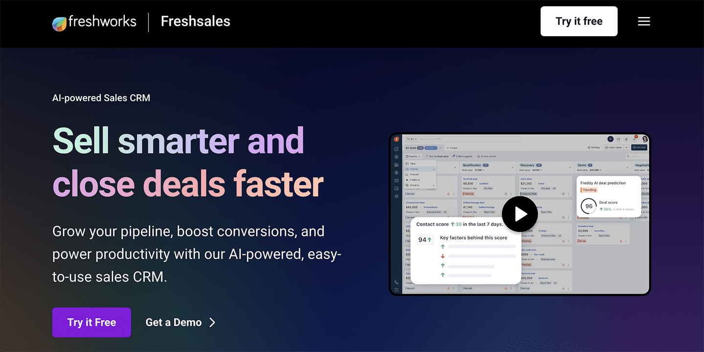Freshsales CRM alternative