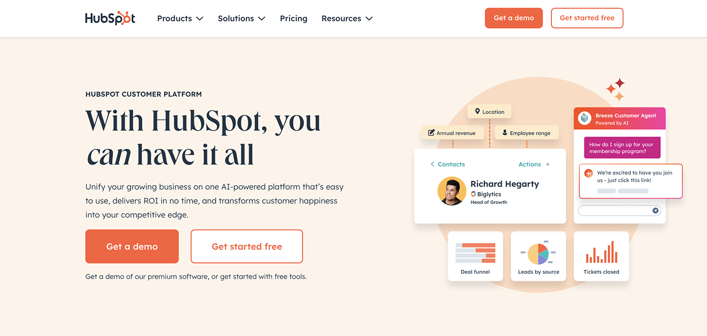 Hubspot CRM Alternative
