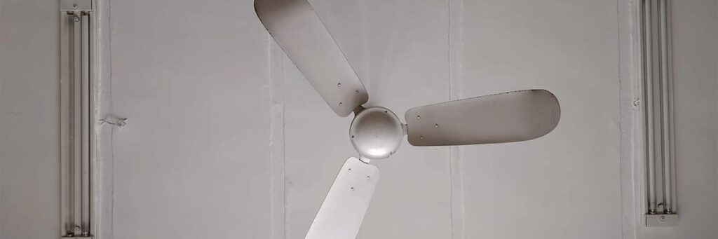 A ceiling fan