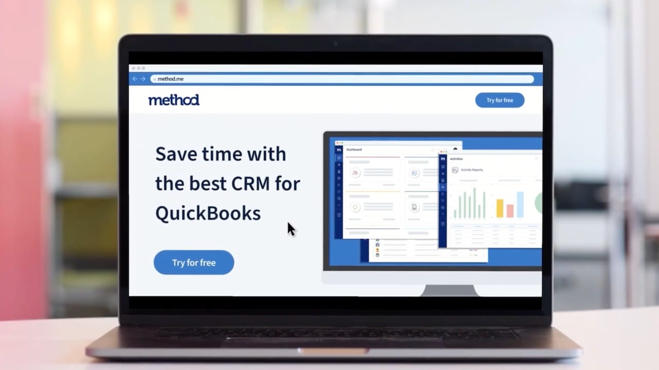 Method webpage displayed on a web browser