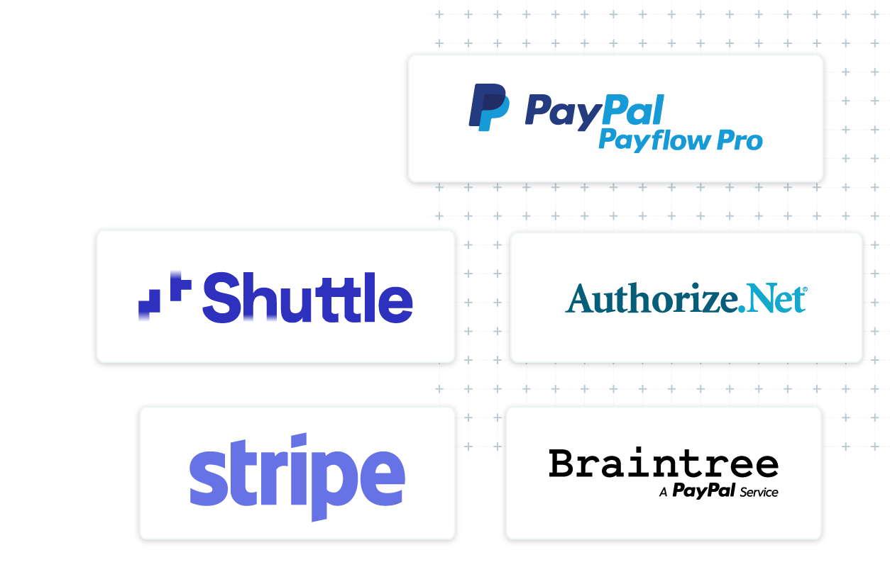 Partners of payment gateways integration