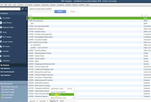 Export QuickBooks to Excel 1