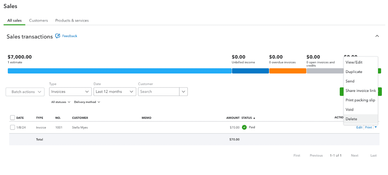 How to Delete Transactions in QuickBooks Online — Method - How To Delete Contractors In Quickbooks Online