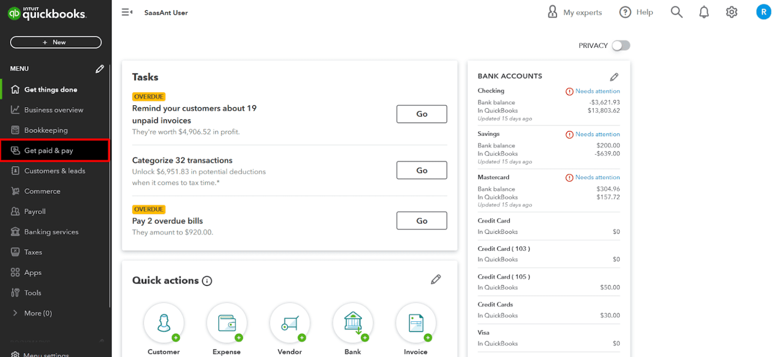 How to Convert an Estimate to an Invoice in QuickBooks — Method