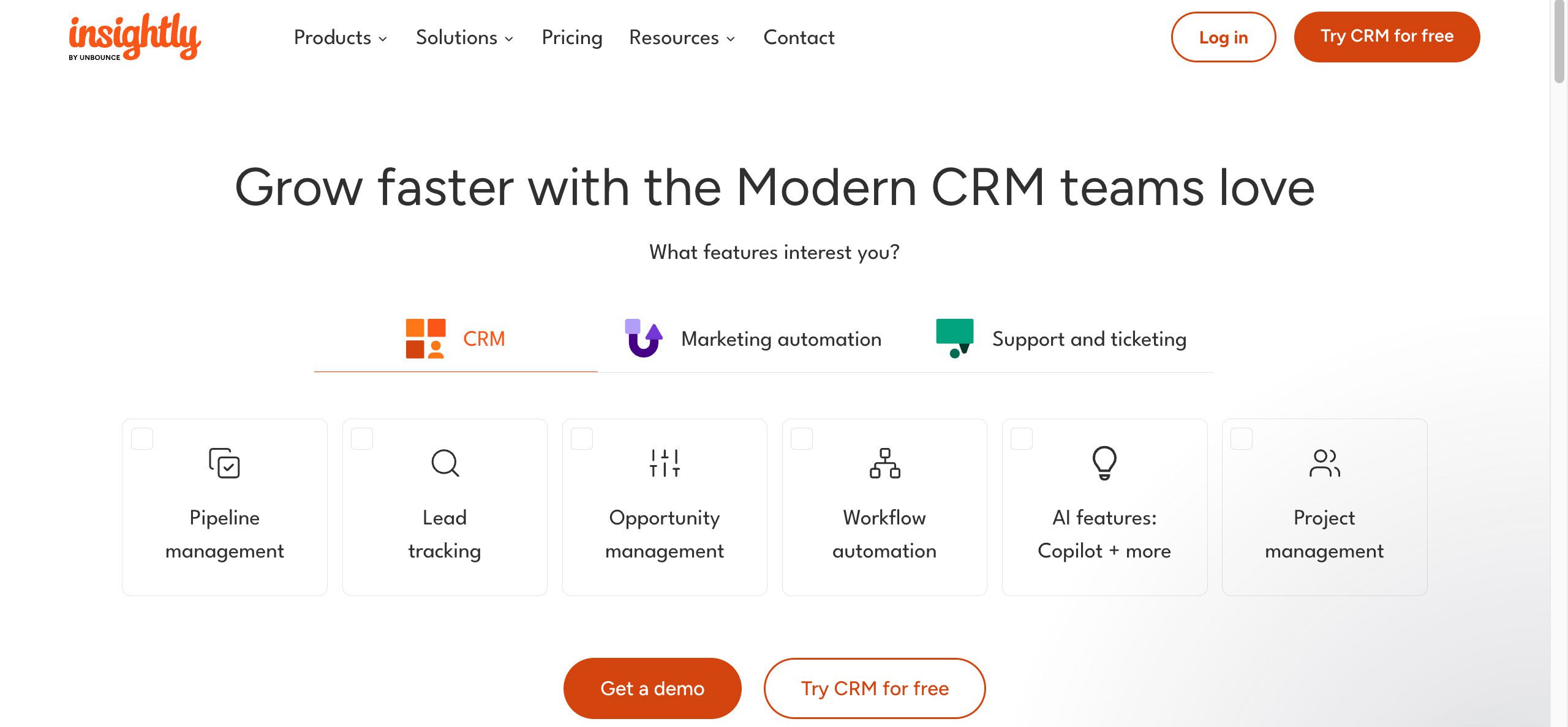 Best-Salesforce-alternatives-Insightly-Method-CRM