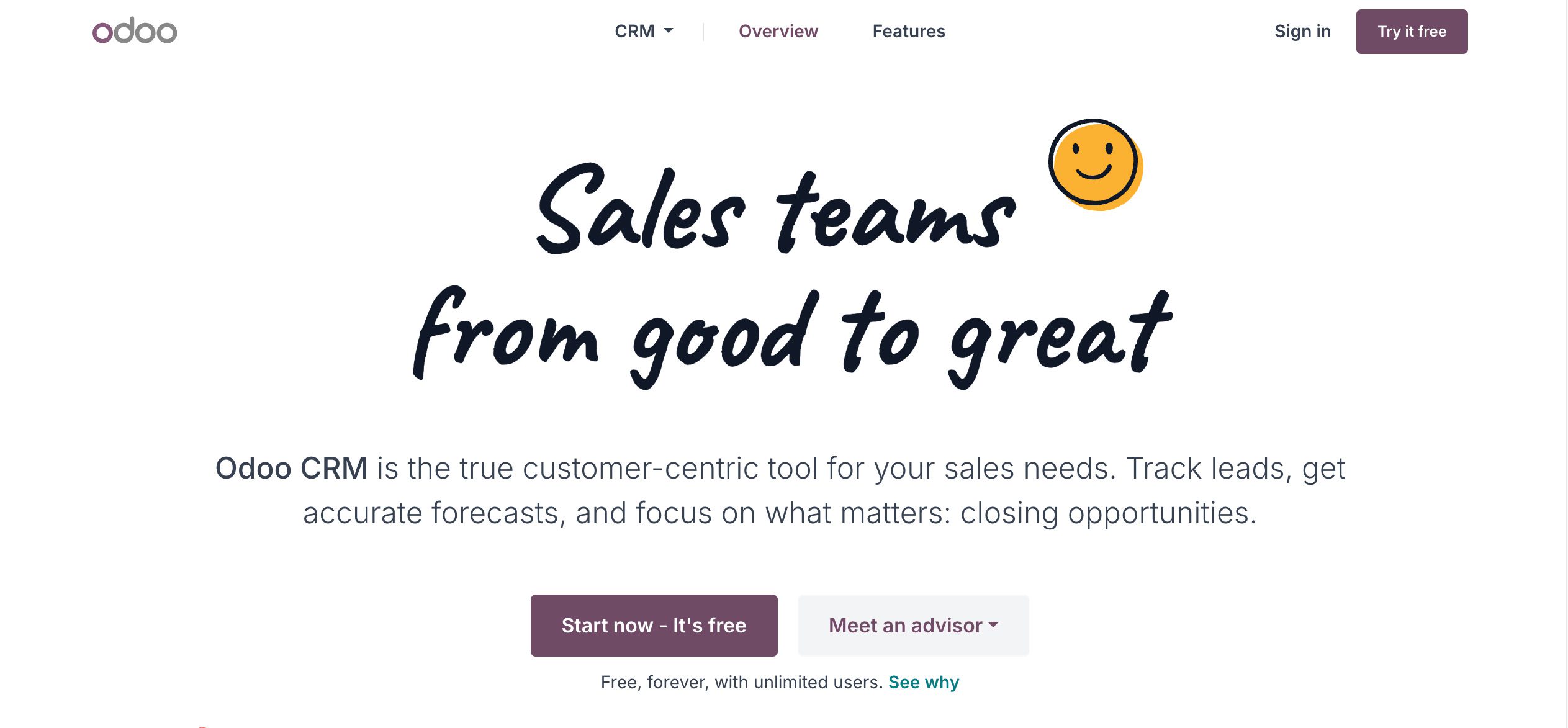Best-Salesforce-alternatives-Odoo-CRM-Method-CRM