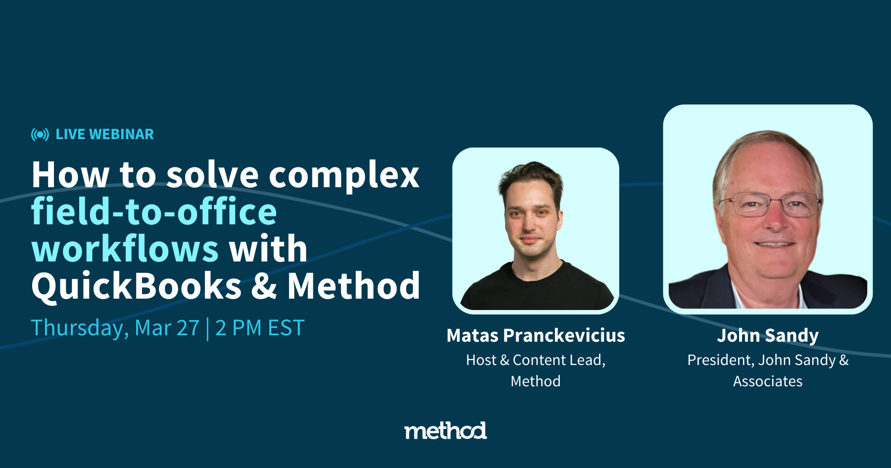 How to solve complex field-to-office workflows with QuickBooks and Method