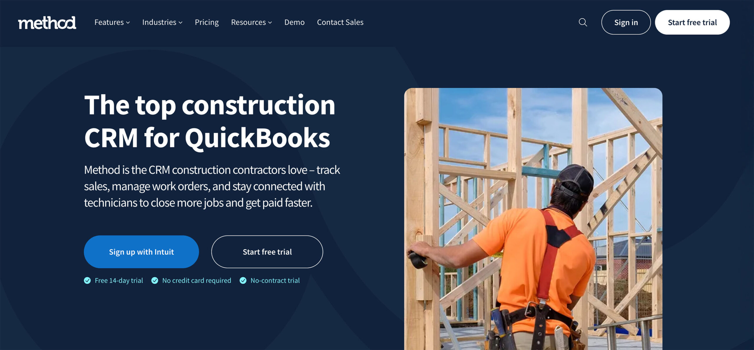 Best CRM for Construction - Method Blog - Method CRM Option