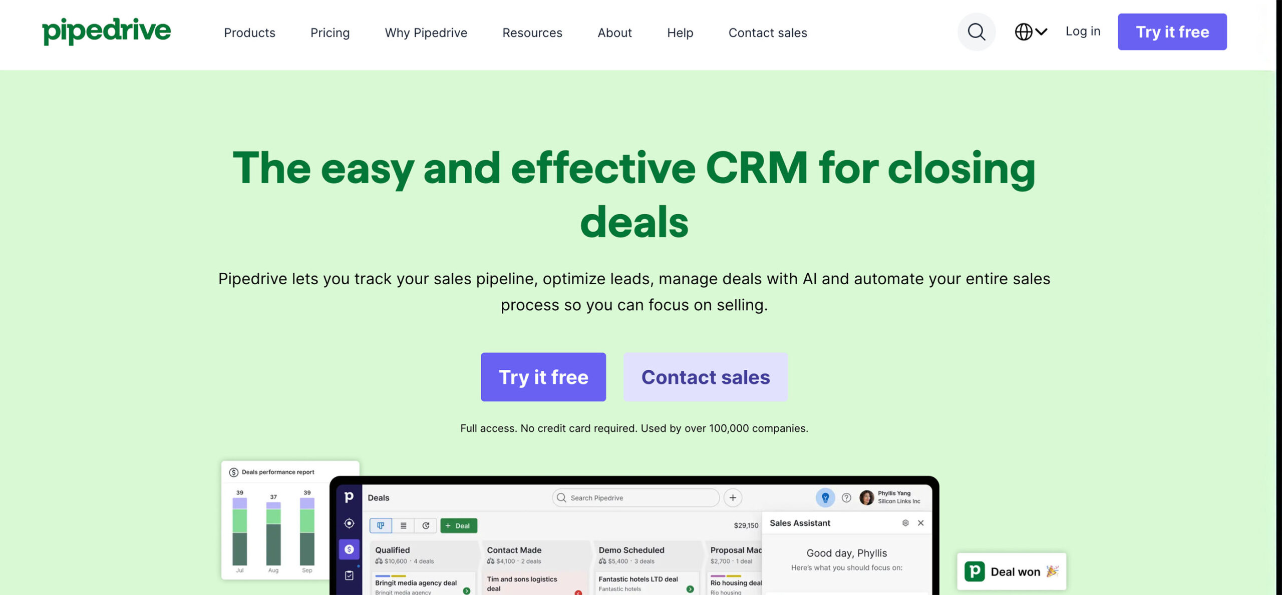 Best CRM for Logistics - Method Blog - Pipedrive Option