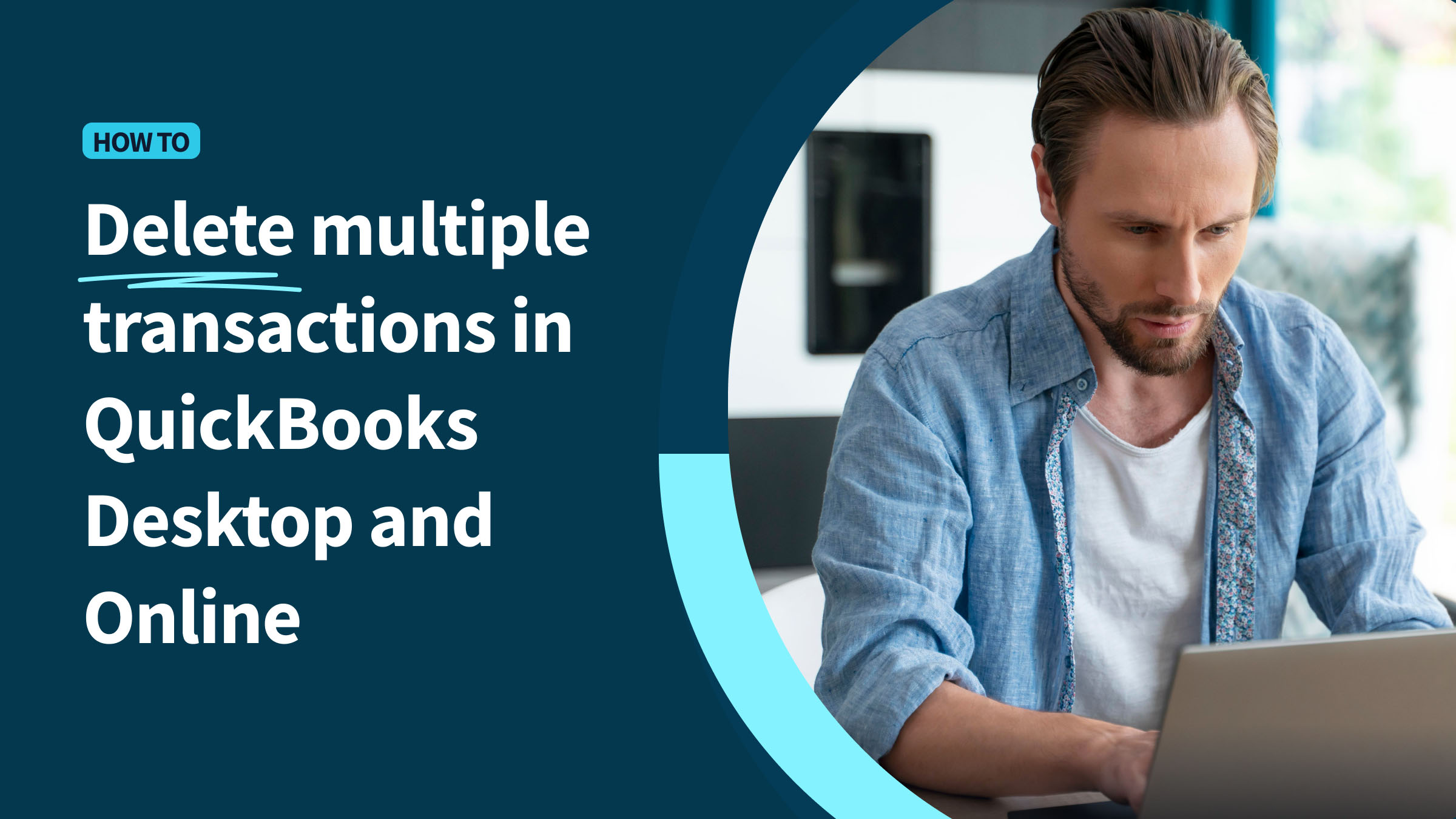 Delete multiple transactions in QuickBooks