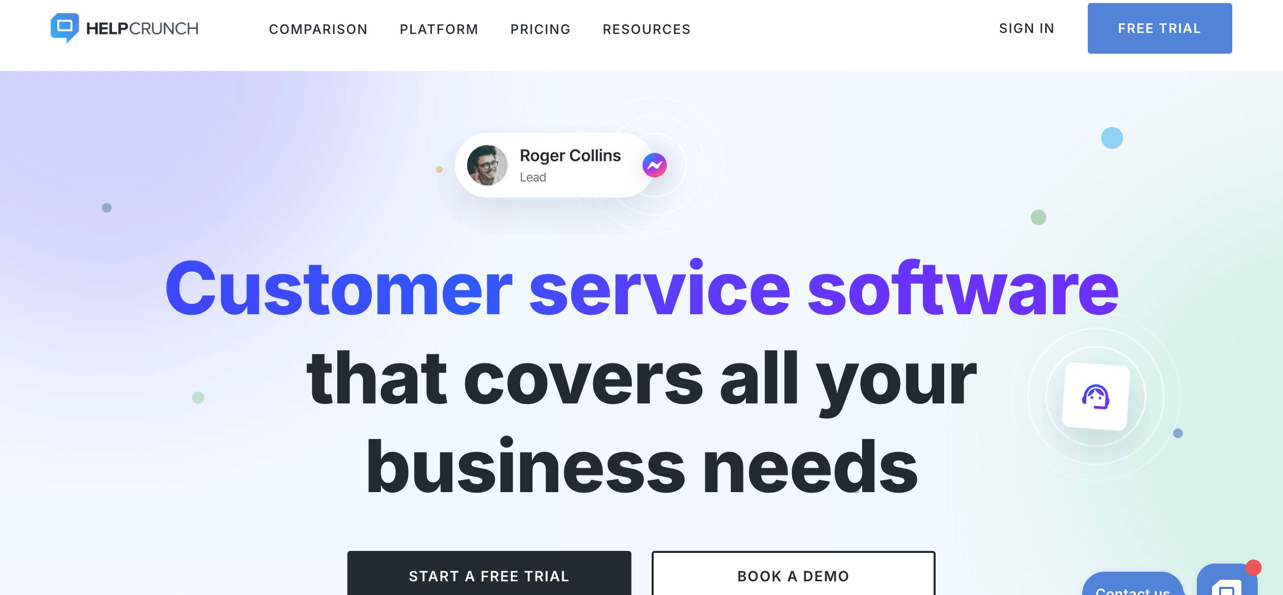 Intercom-alternative-HelpCrunch-Method-CRM