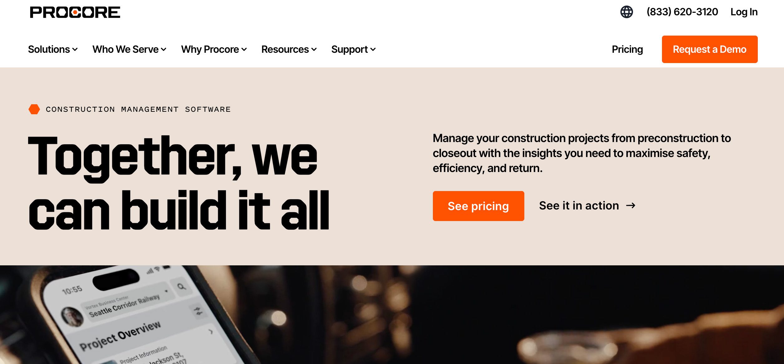manufacturing-project-management-software-procore-method-crm