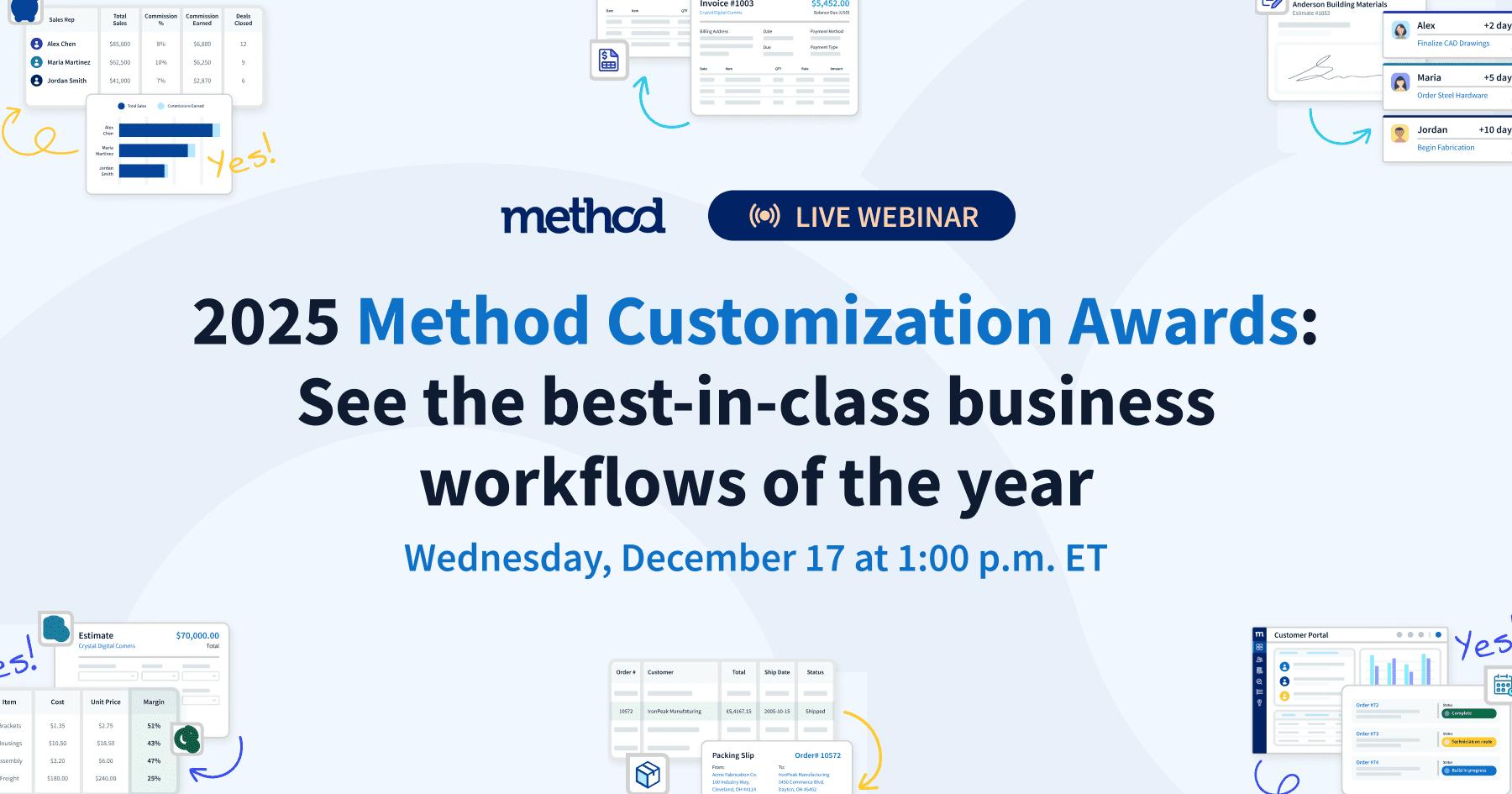 Method 2025 Customization Awards Banner