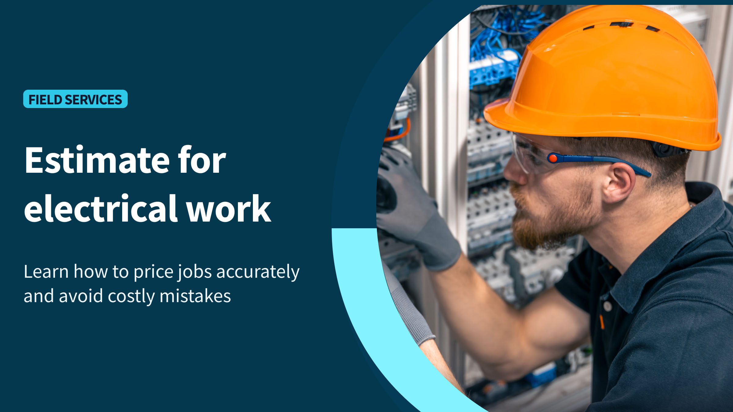 estimate for electrical work Method CRM