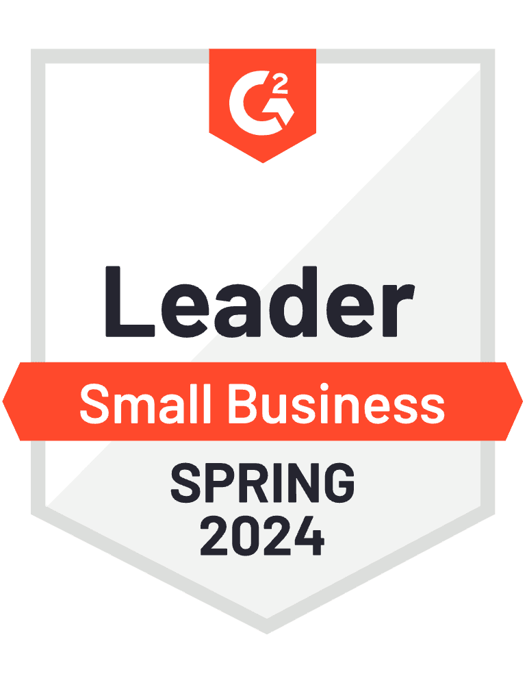 Method CRM named a G2 Leader for Small Business, Spring 2024