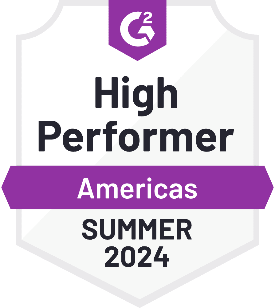Method CRM named a G2 High Performer in the Americas, Summer 2024