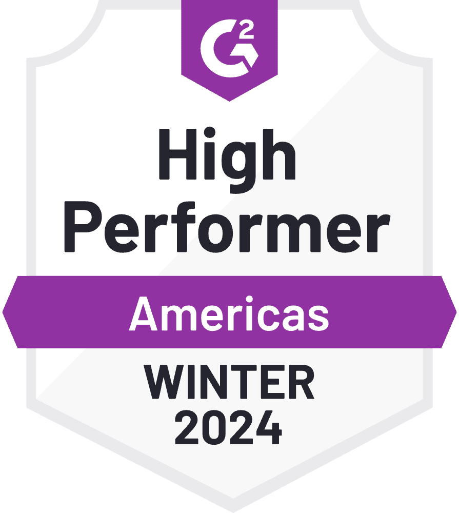 Method CRM named a G2 High Performer in the Americas, Winter 2024