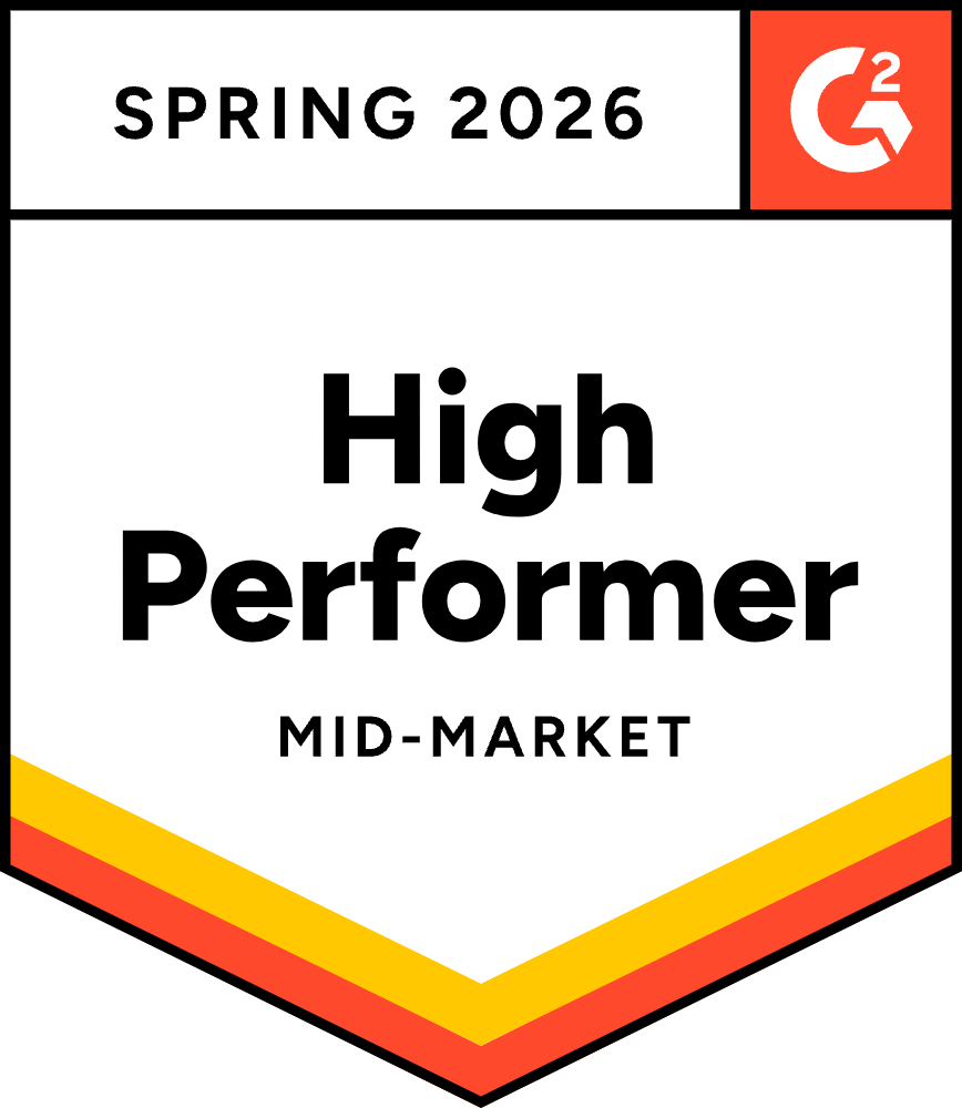 Method CRM named a G2 High Performer for Mid-Market, Spring 2026