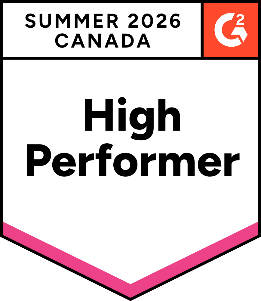 Method CRM named a G2 High Performer in Canada, Summer 2026