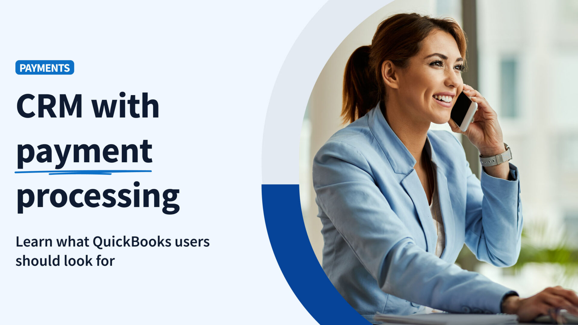 CRM with payment processing Method Pay