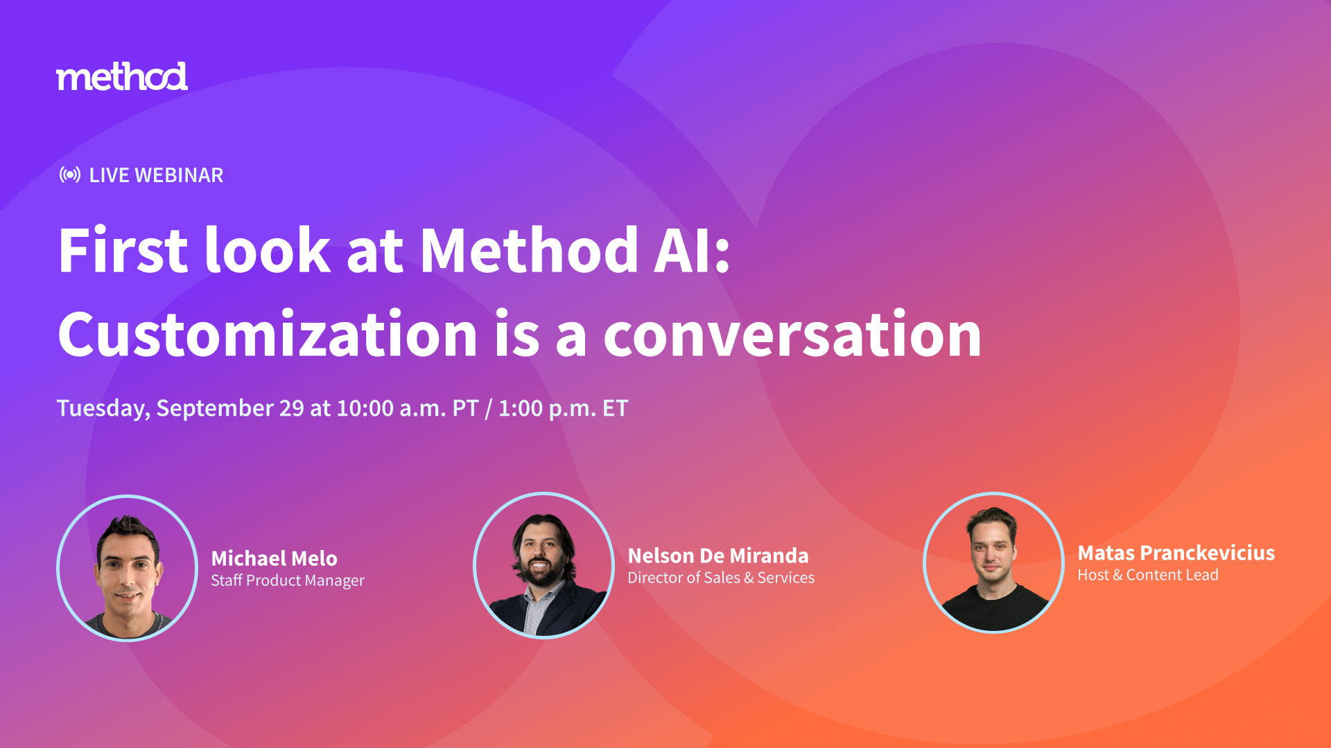 First Look at Method AI - Banner