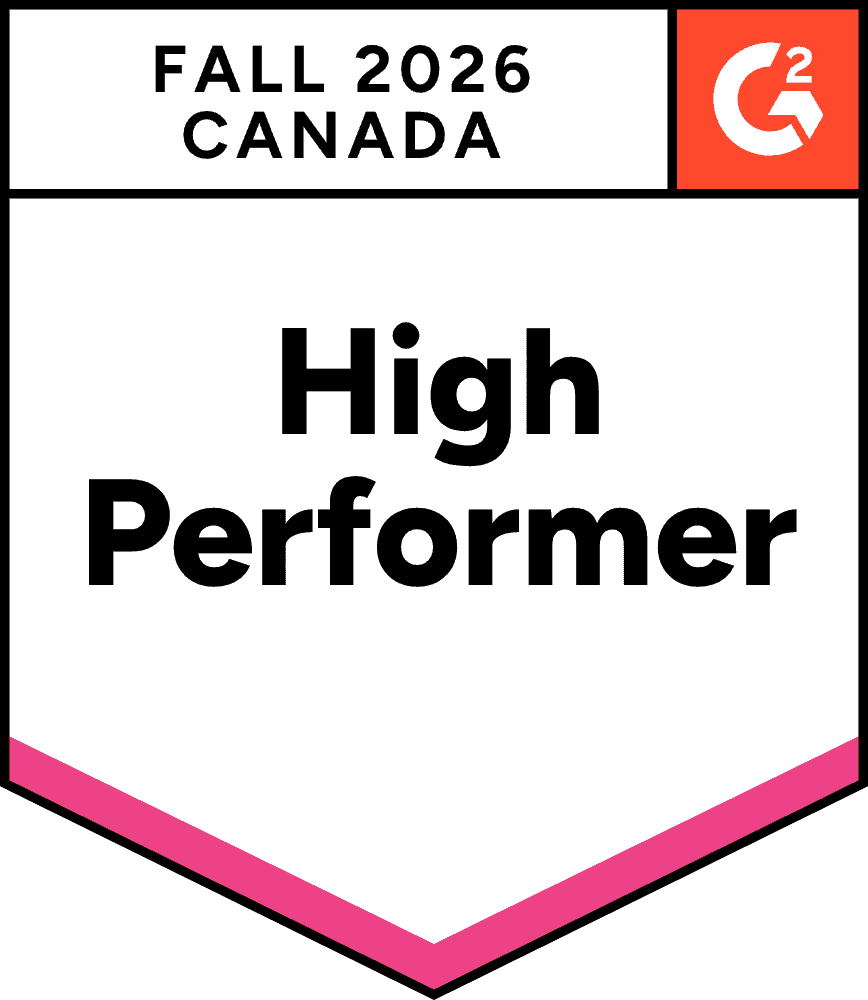 Method CRM named a G2 High Performer in Canada, Fall 2026