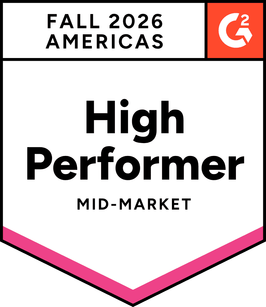 Method CRM named a G2 High Performer for Mid-Market in the Americas, Fall 2026